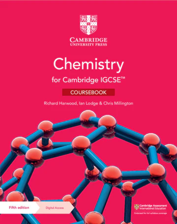 Cambridge IGCSE Chemistry Coursebook 5th Edition