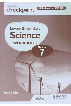 Cambridge Checkpoint Lower Secondary Science Workbook 7 (SNC)